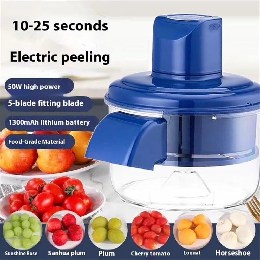 Miyako LK-0519 Electric Peeler Machine | USB Rechargeable Fruit & Grape Peeler