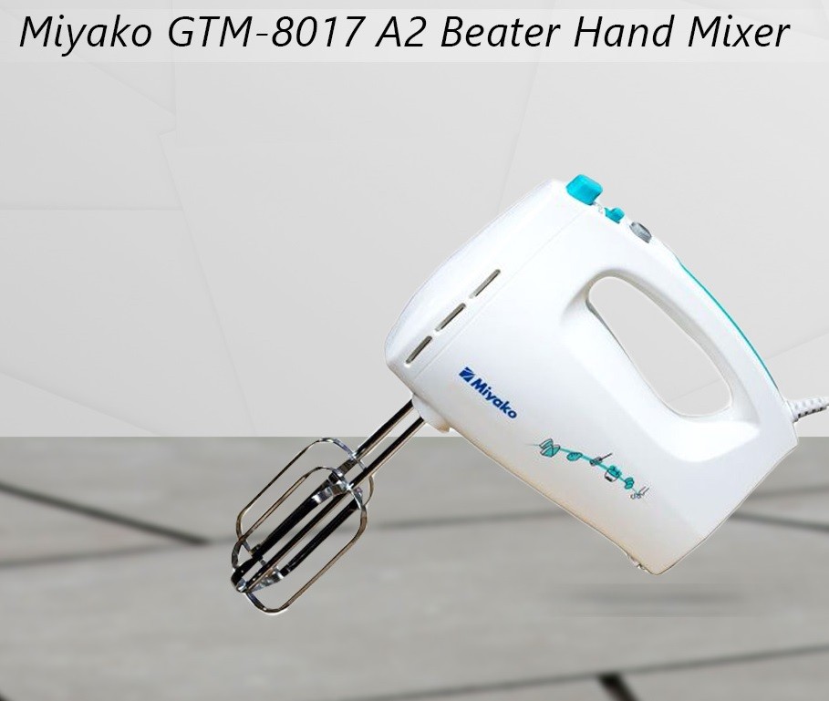 Miyako Electric Hand Mixer or Beater Machine, GTM-8017A2