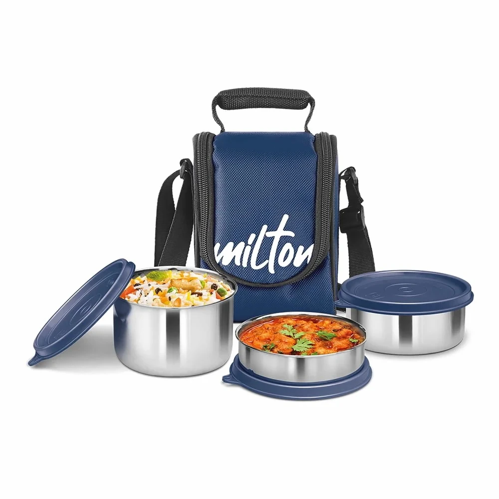 Milton Tasty Lunch Steel Tiffin